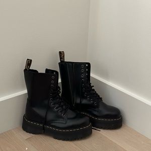 Dr. Martens Jadon Boots Smooth Leather Platforms